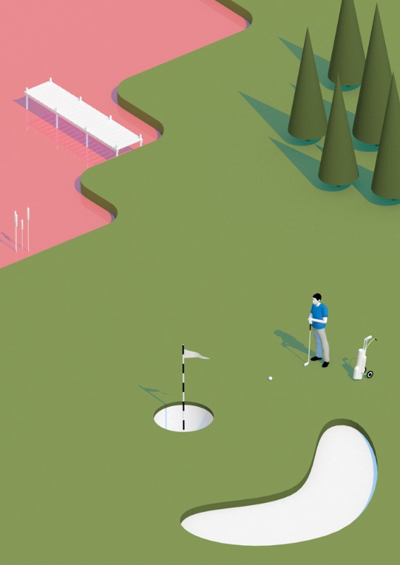 illustration frederic peault golf.jpg - Frdric PEAULT | Virginie